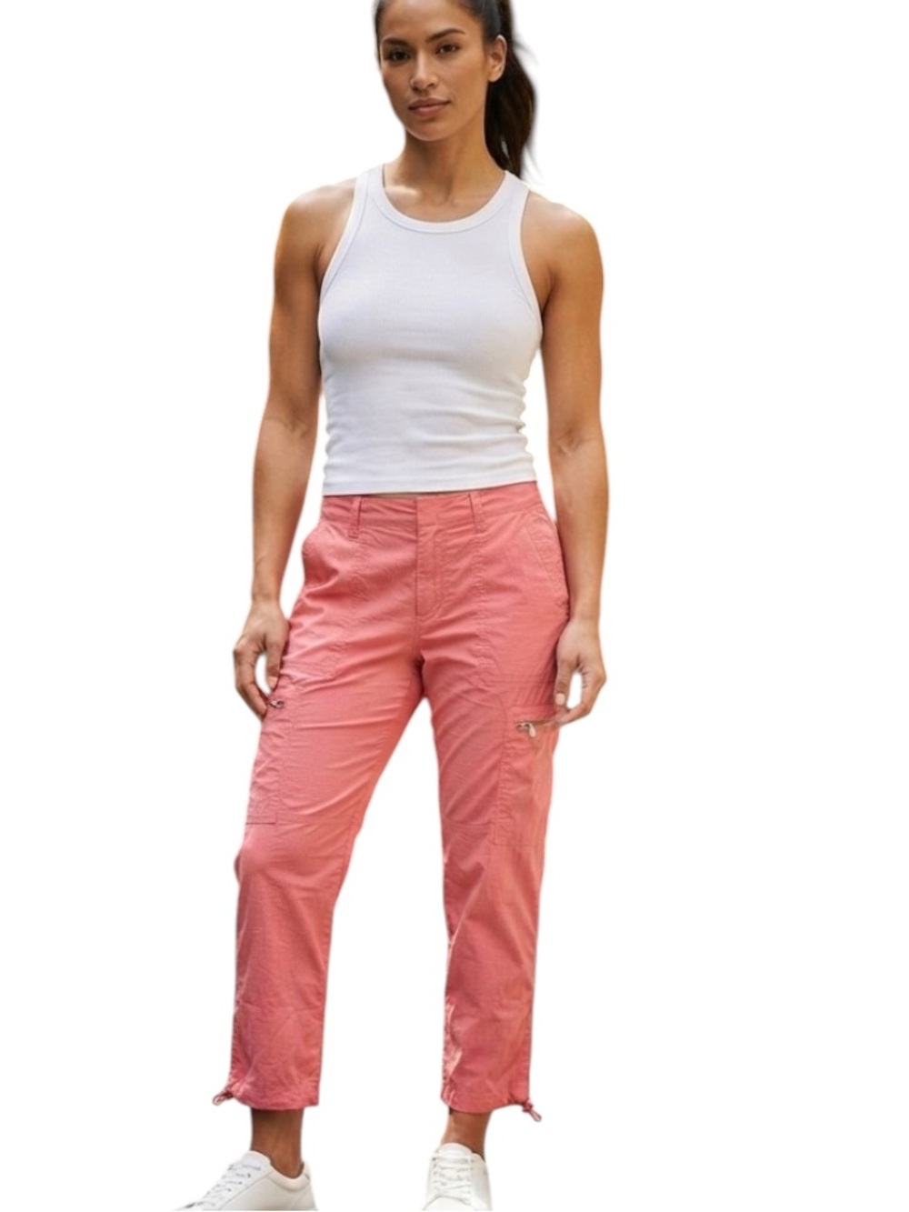 Rafaella comfort Pink capris size 18 in excellent condition